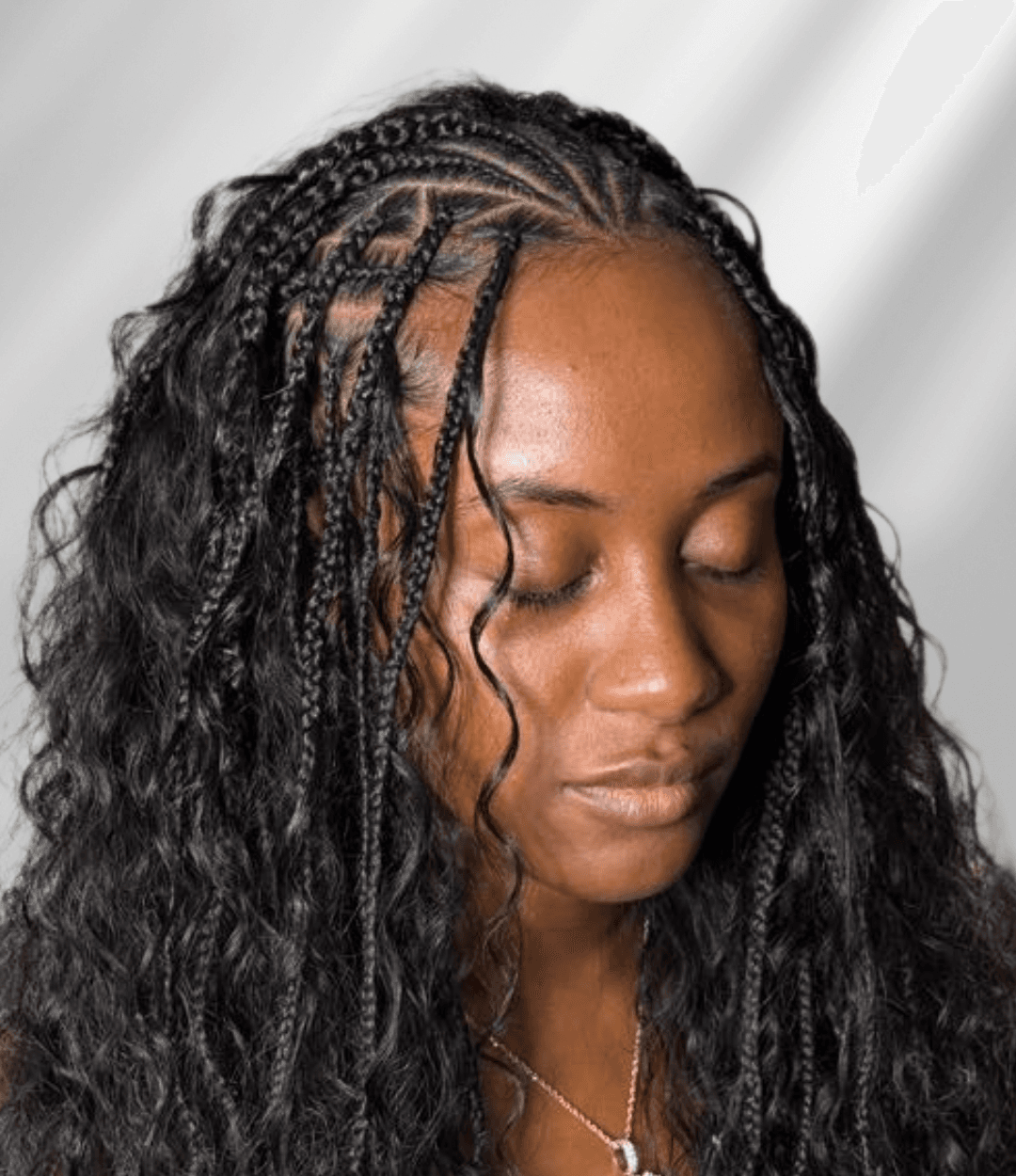 Natural hair style